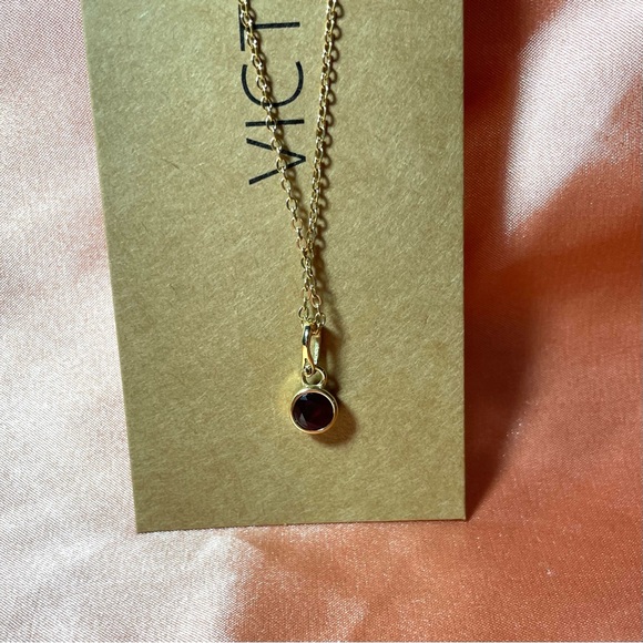 Victoria Emerson Birthstone Necklace July - Picture 8 of 12